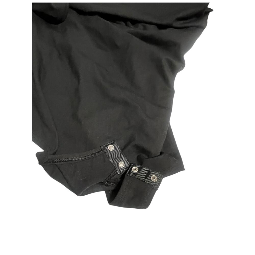 $78 Spanx Long Sleeve Scoop Bodysuit | Womens M, Black NEW - Picture 6 of 6